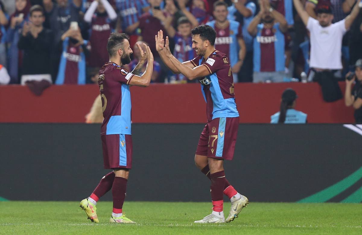 Trabzonspor Avrupa Da Galibiyet Hasretine Son Verdi