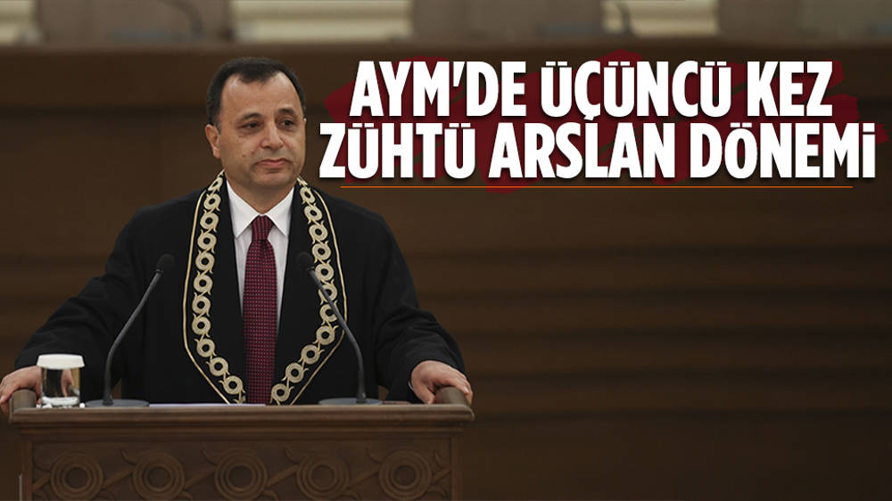 Zühtü Arslan Anayasa Mahkemesi Başkanlığına yeniden seçildi