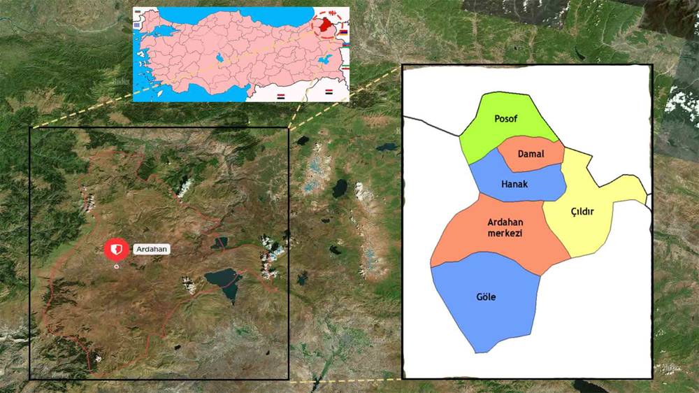 Ardahan ın İlçeleri Nelerdir Ardahan ın İlçe Sayısı Ardahan ın Nüfusu