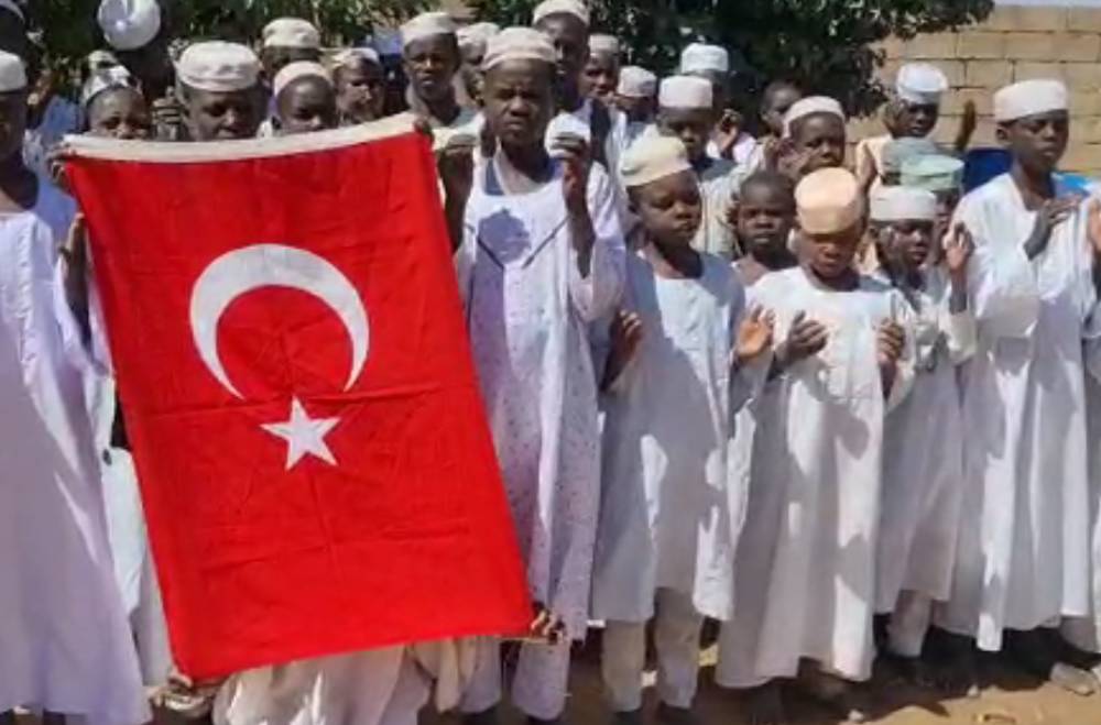 Sudan dan Türkiye ye dua