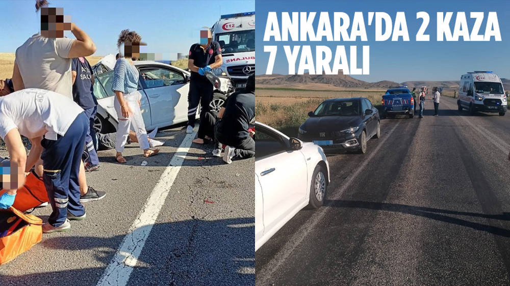 Ankarada Iki Ayr Kazada Yaral Ankara Masas