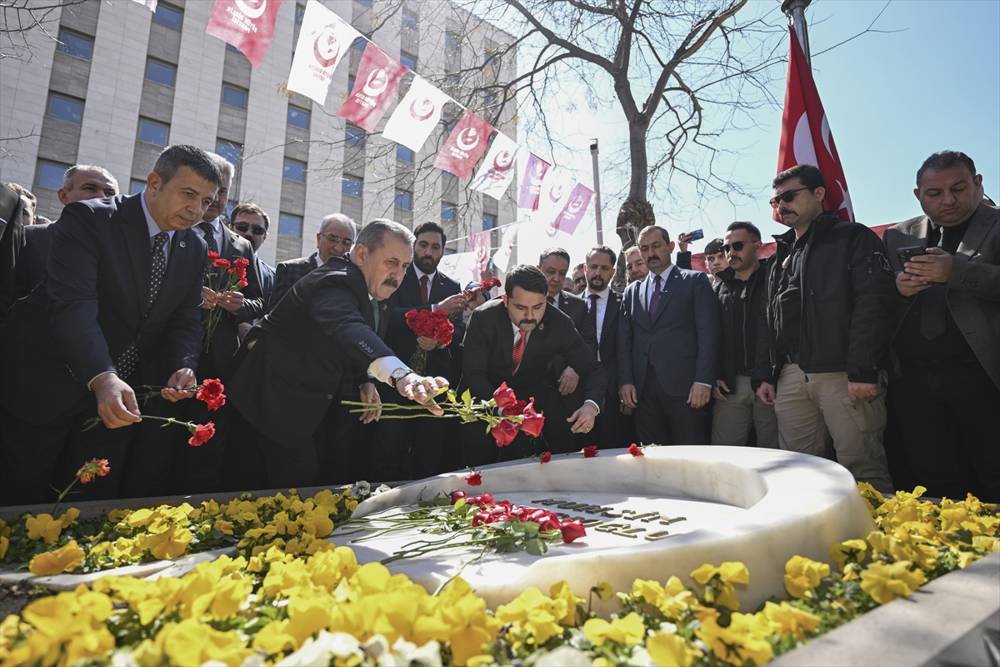 Bbp Lideri Mustafa Destici Muhsin Yaz C O Lu Nu Taceddin Dergah Ndaki