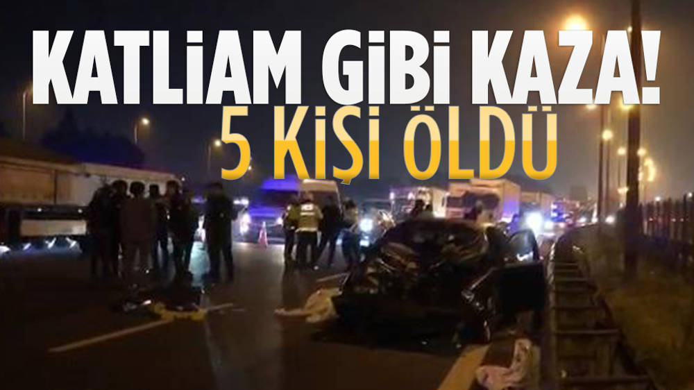 TEM Otoyolu ndaki kazada 5 kişi hayatını kaybetti Ankara Masası