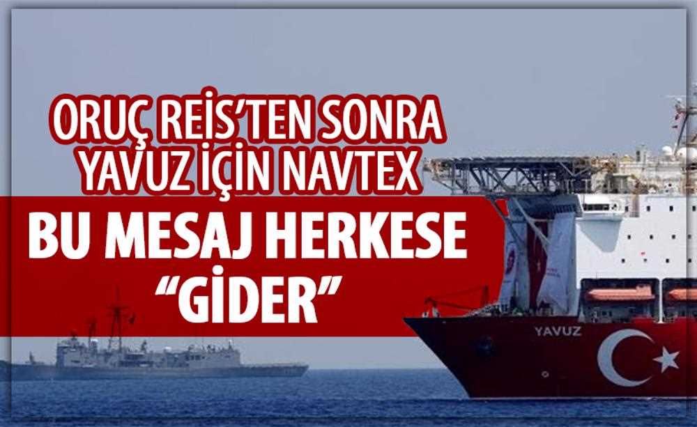 Yavuz için yeni Navtex