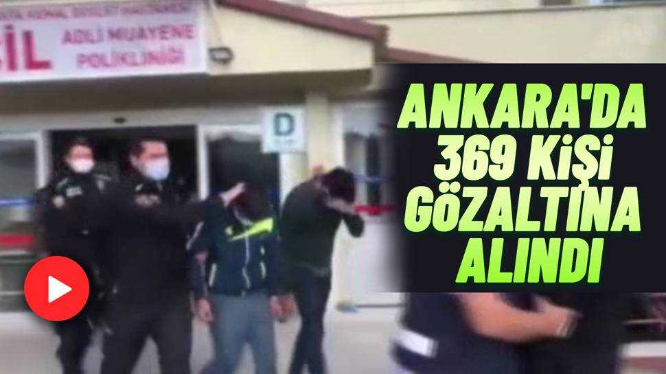 Ankara'da narkotik operasyonları 