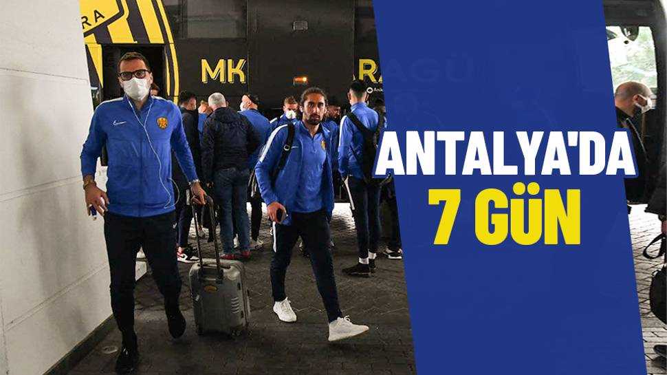 MKE Ankaragücü, Antalya'da kampa girdi