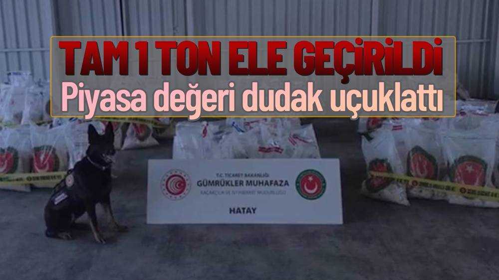 Hatay’da 313 milyon lira değerinde Captagon ele geçirildi