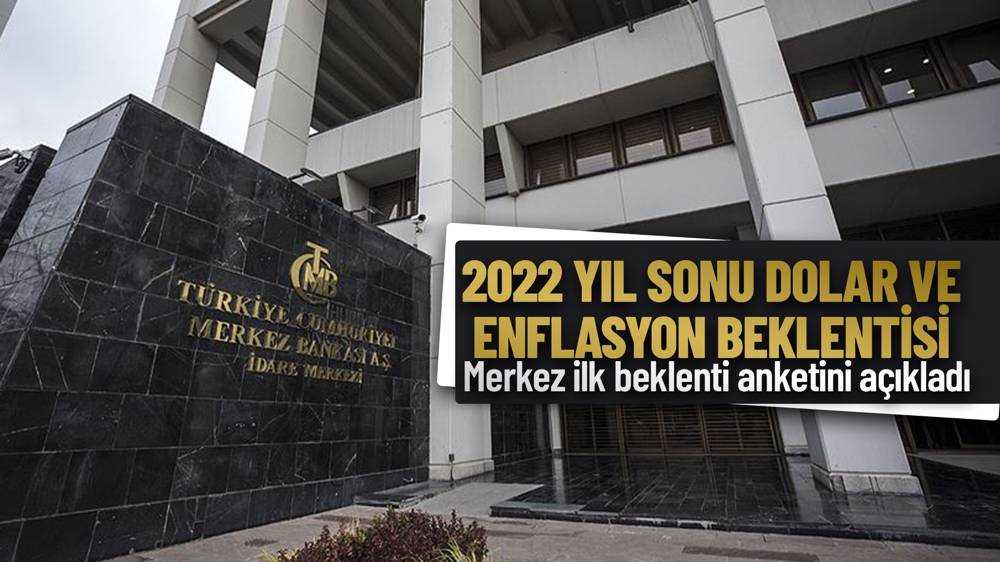 Merkez Bankası yıl sonu enflasyon ve dolar tahmini açıkladı