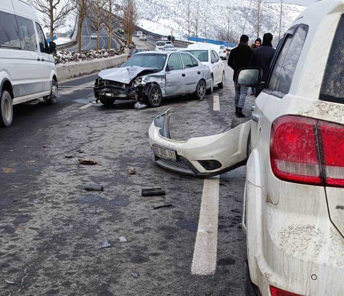 Ankara'da Zincirleme Kaza!