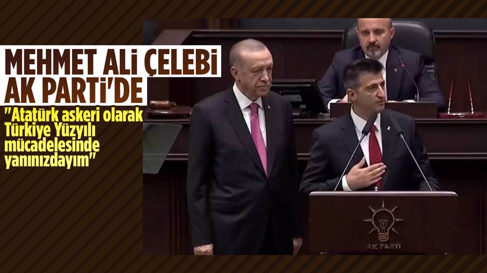 Çelebi, "Atatürk askeri olarak Türkiye Yüzyılı mücadelesinde yanınızdayım"