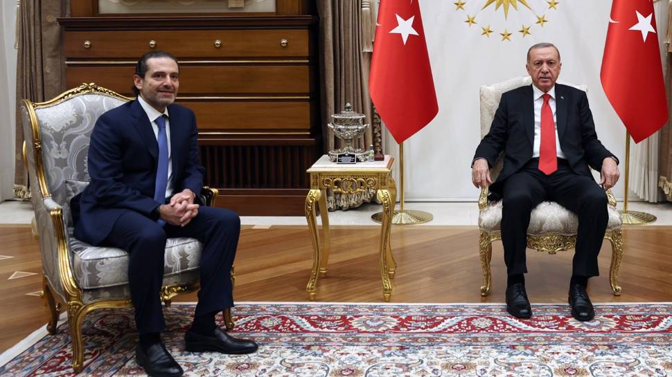 Cumhurbaşkanı Erdoğan, eski Lübnan Başbakanı Hariri’yi kabul etti