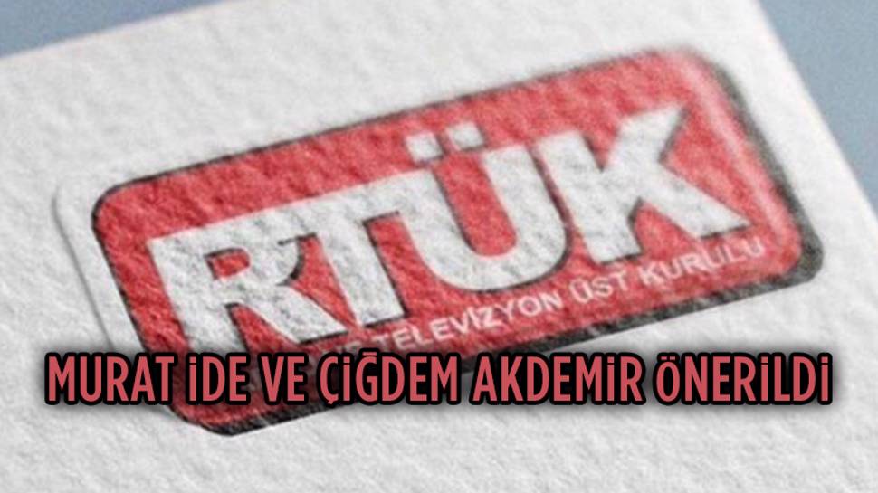 İYİ Parti, RTÜK üyeliği için iki isim önerdi