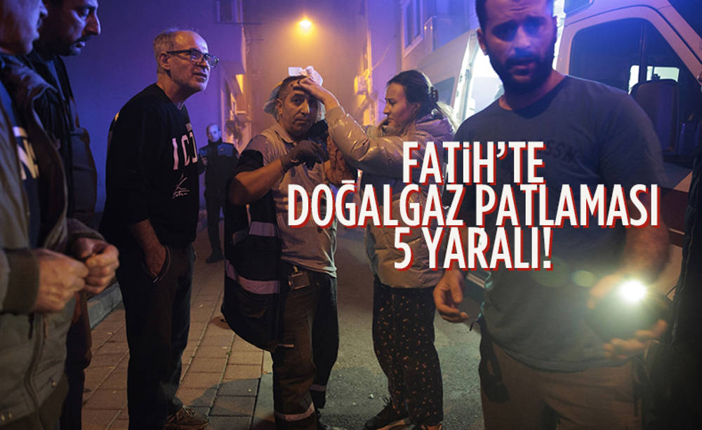 Fatih'te patlama!