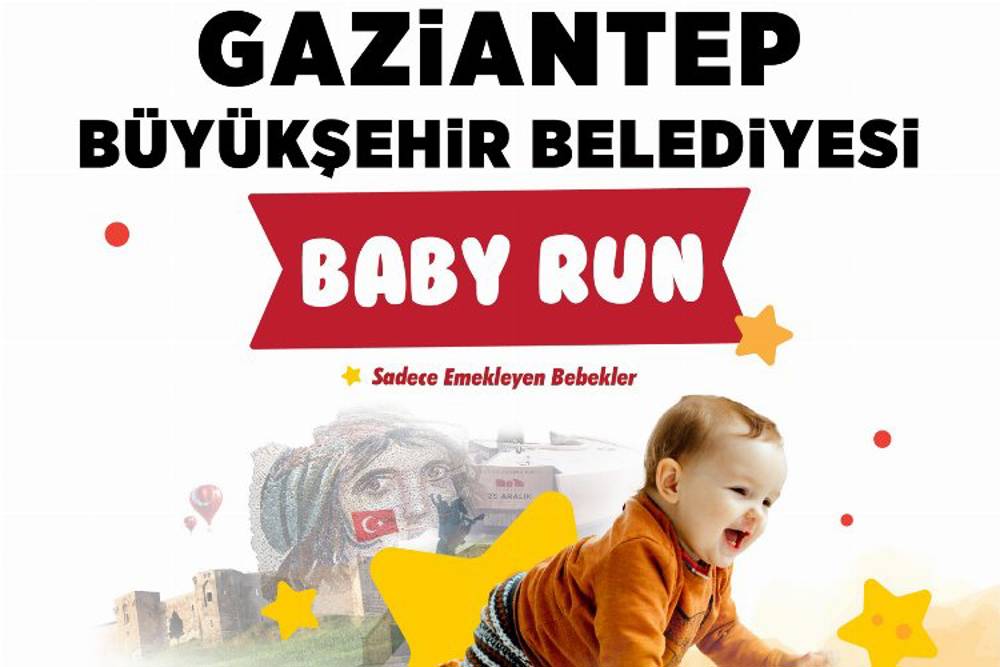 Gaziantep'te Baby Run'a geri sayım