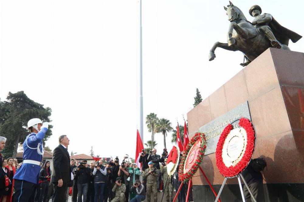 Ulu Önder Hatay'da törenlerle anıldı