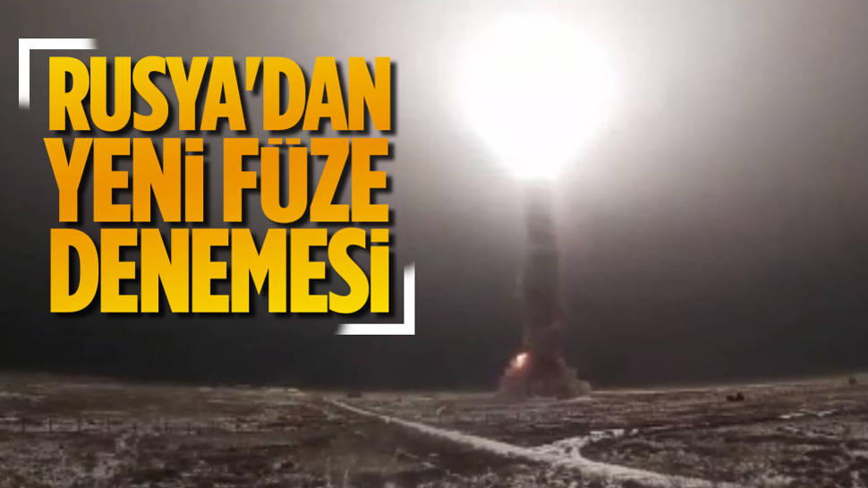 Rusya'dan yeni füze denemesi