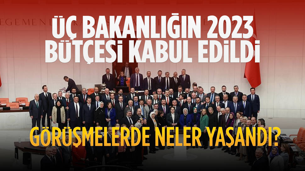 Aile, İçişleri ile Sağlık bakanlıklarının 2023 bütçeleri TBMM Genel Kurulunda kabul edildi