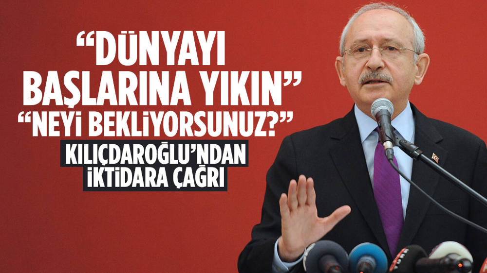 Kemal Kılıçdaroğlu'ndan iktidara 'istismar' çağrısı