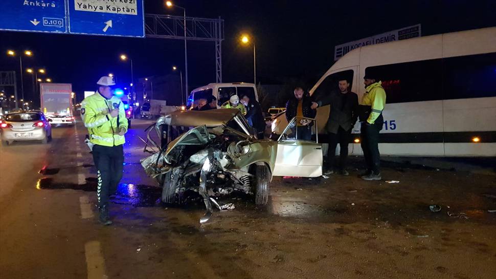 Kocaeli'de Zincirleme Trafik Kazası!