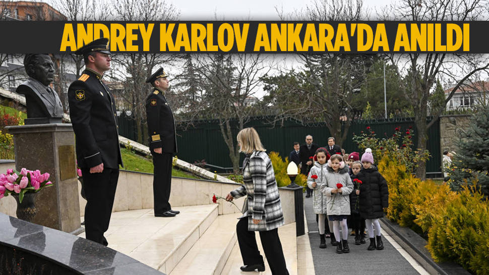 Rus Büyükelçi Andrey Karlov için Ankara'da tören düzenlendi
