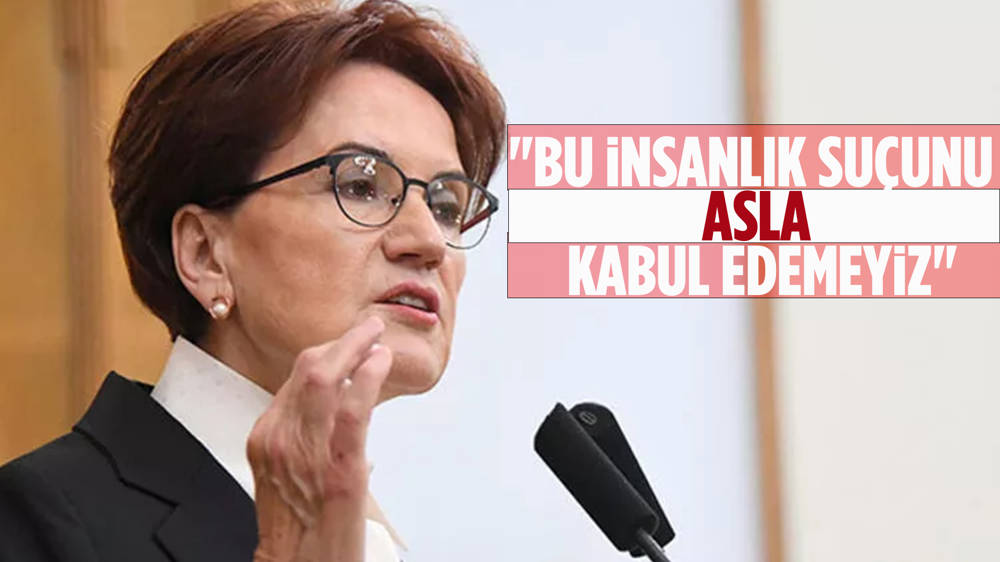 Akşener'den Taliban'a tepki