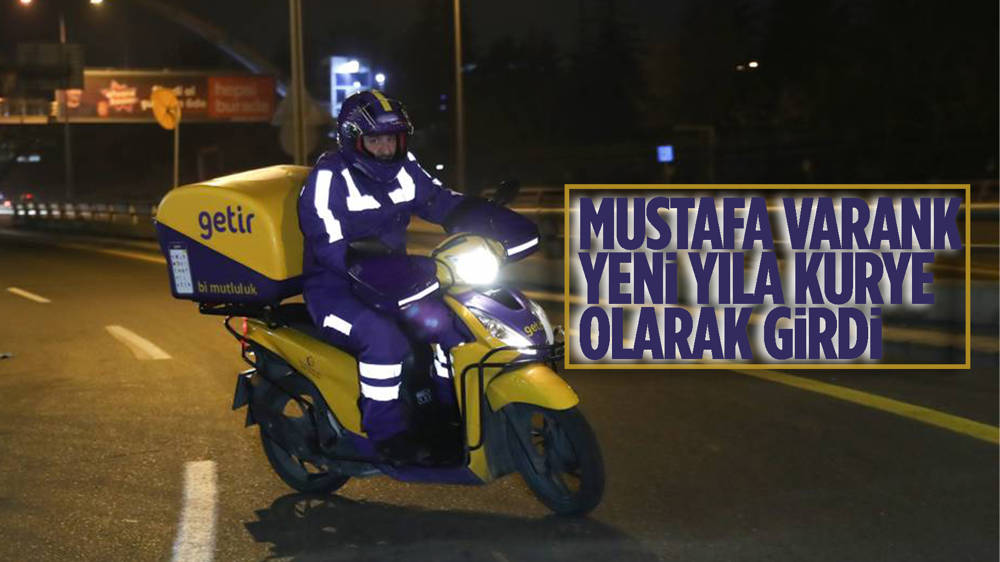 Bakan Varank’ın motosikletli yılbaşı mesaisi