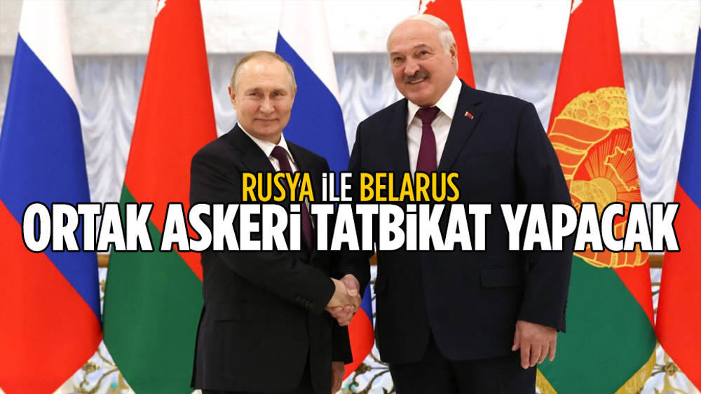 Belarus, Rusya ile askeri tatbikat yapacak