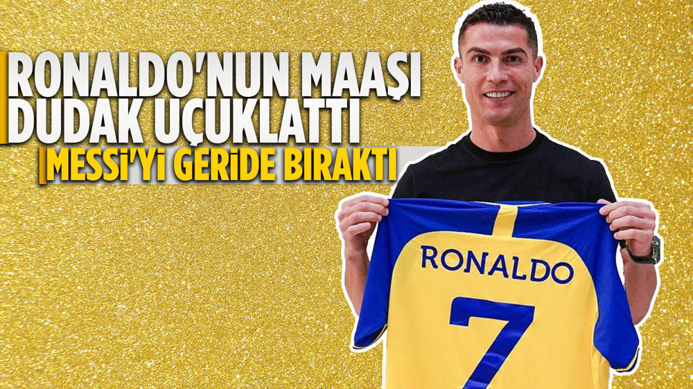 Cristiano Ronaldo en yüksek maaşlı sporcu olacak