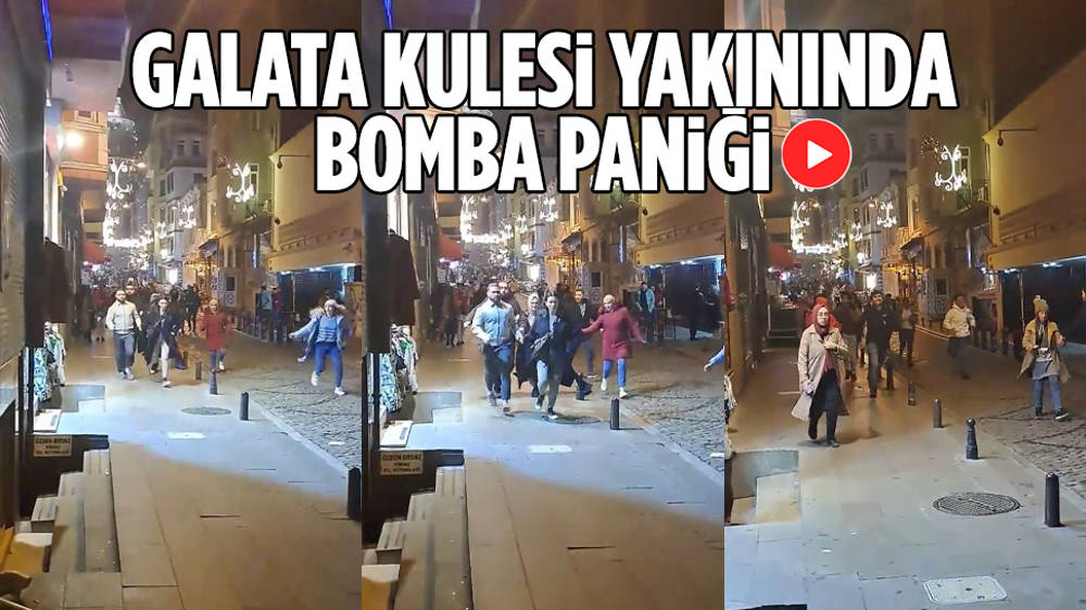 Galata Kulesi yakınında bomba paniği