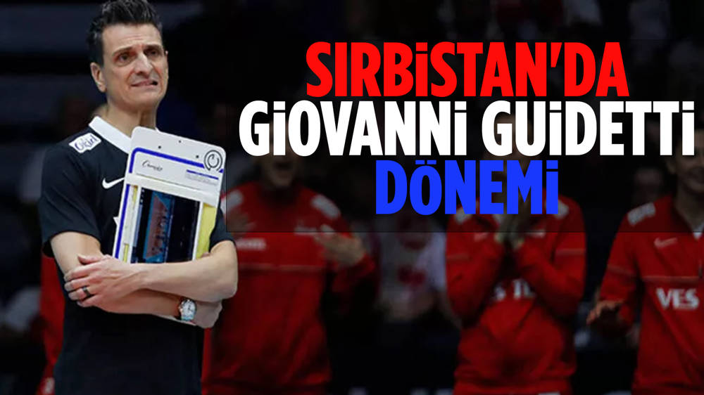 Giovanni Guidetti Sırbistan Kadın Voleybol Takımı'nda