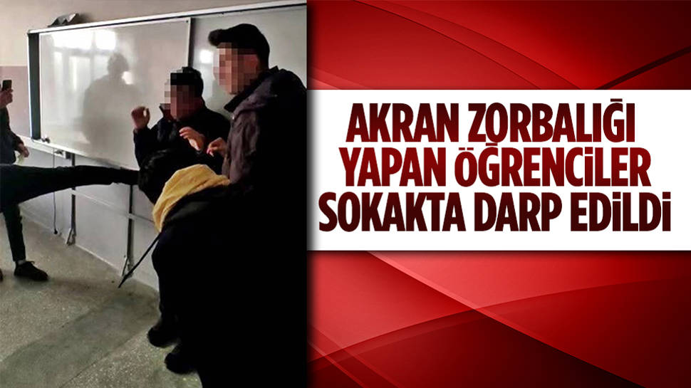 Zonguldak'ta Engelli Arkadaşını Döven öğrenciye Sokak Ortasında Dayak ...