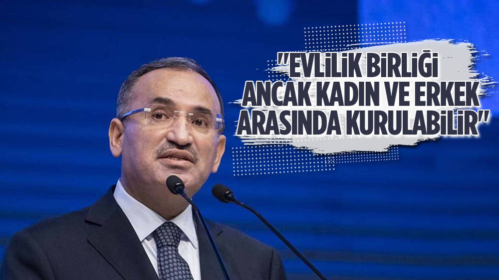 Bekir Bozdağ'dan evlilik birliği açıklaması 