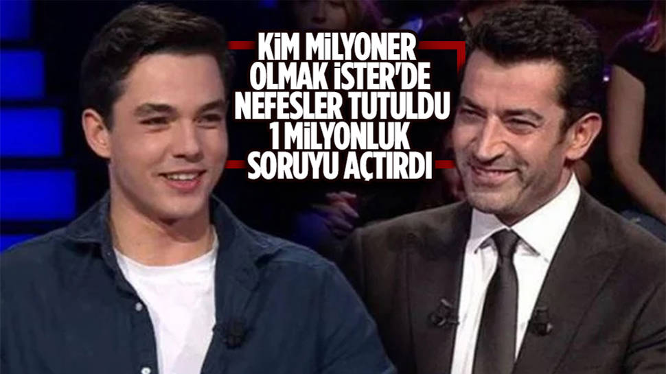 Kim Milyoner Olmak İster'de milyonluk soru heyecanı