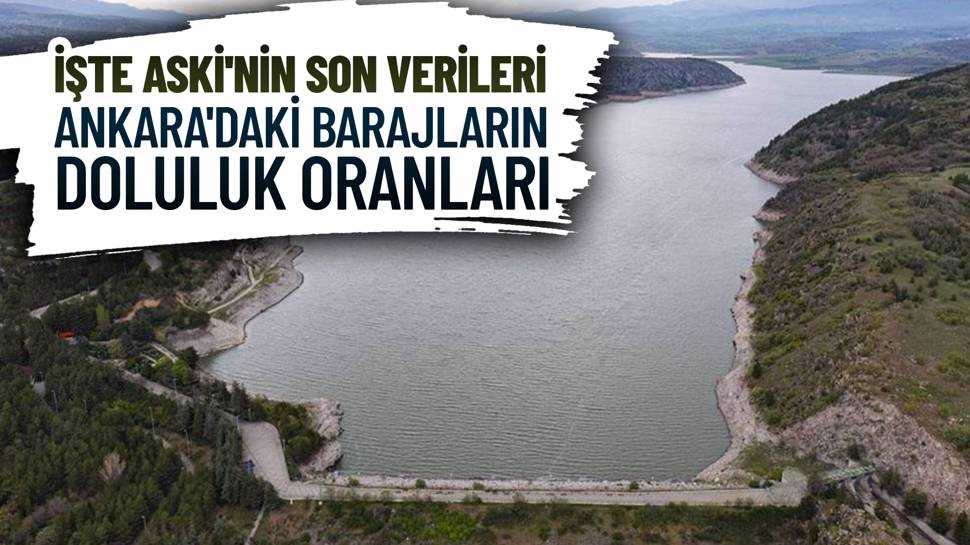 Ankara'nın su durumu... Ankara baraj doluluk oranları yüzde kaç?