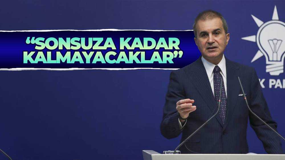 AK Parti Sözcüsü Ömer Çelik’ten sığınmacı açıklaması