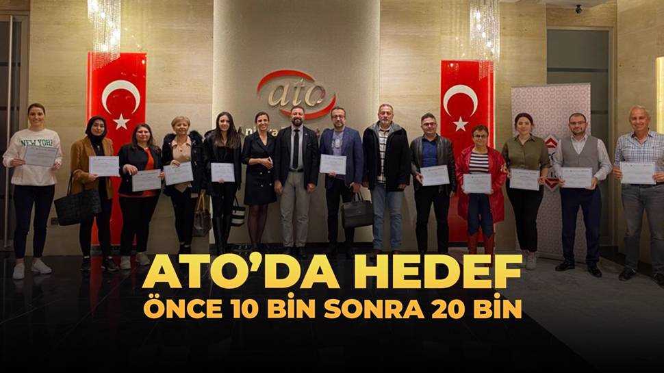 ATO'da ''İhracat Seferberliği  Projesi'nin üçüncü grup eğitimleri başladı