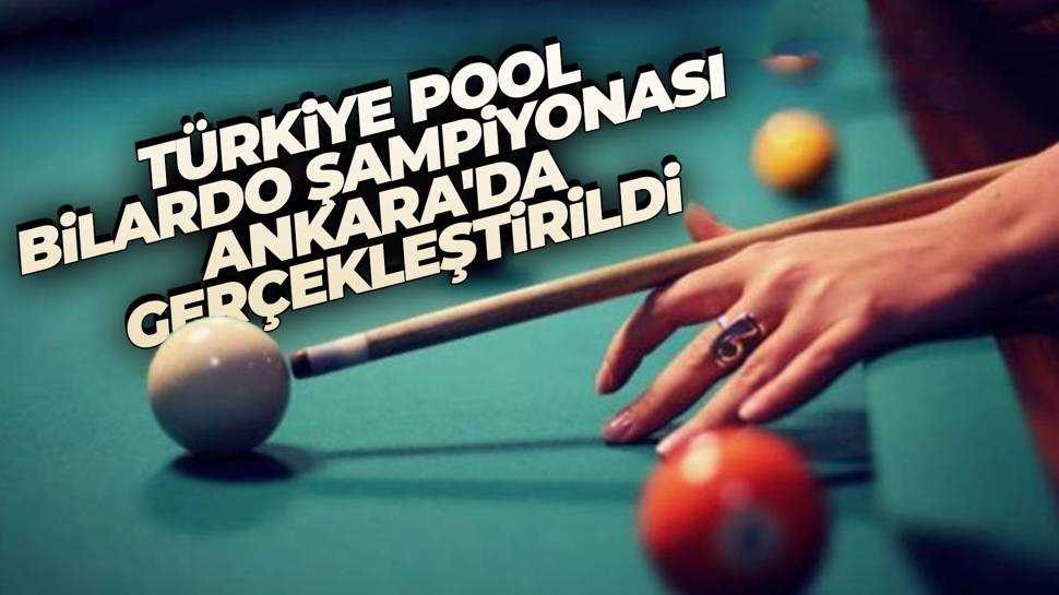 Türkiye Pool Bilardo Şampiyonasının ilk etabı sona erdi