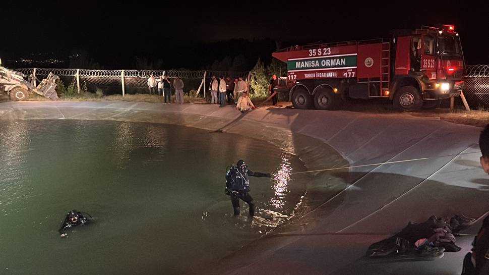 Manisa’da gölete giren iki kardeş kayboldu