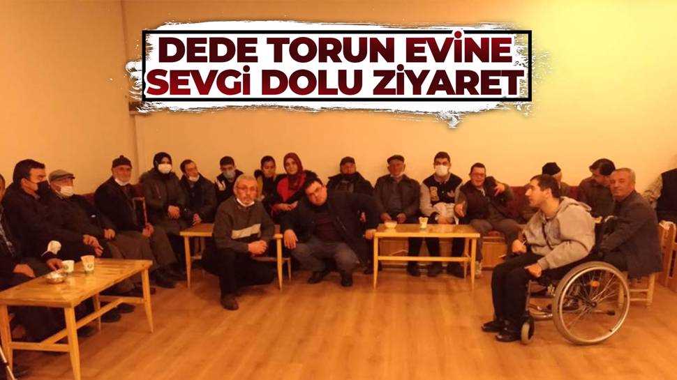 Pursaklar'da ''Dede Torun Evi''ne sevgi dolu ziyaret