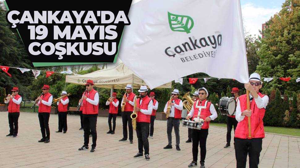 Çankaya'da 19 Mayıs coşkusu