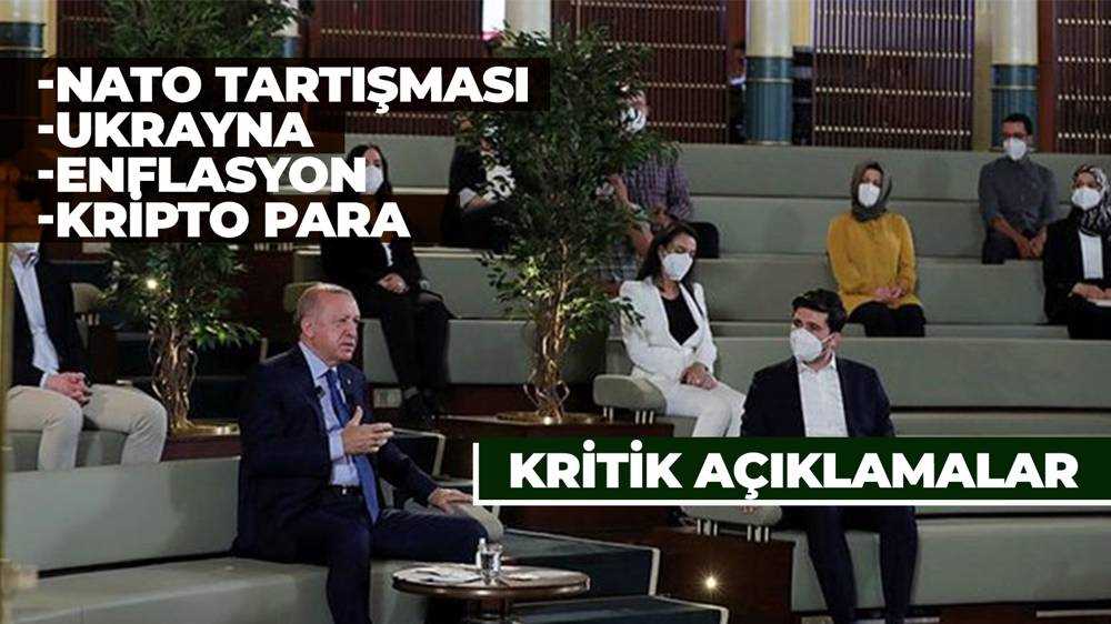 Erdoğan'dan kritik açıklamalar...