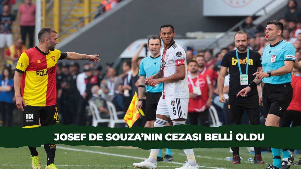 Josef de Souza'nın cezası belli oldu...