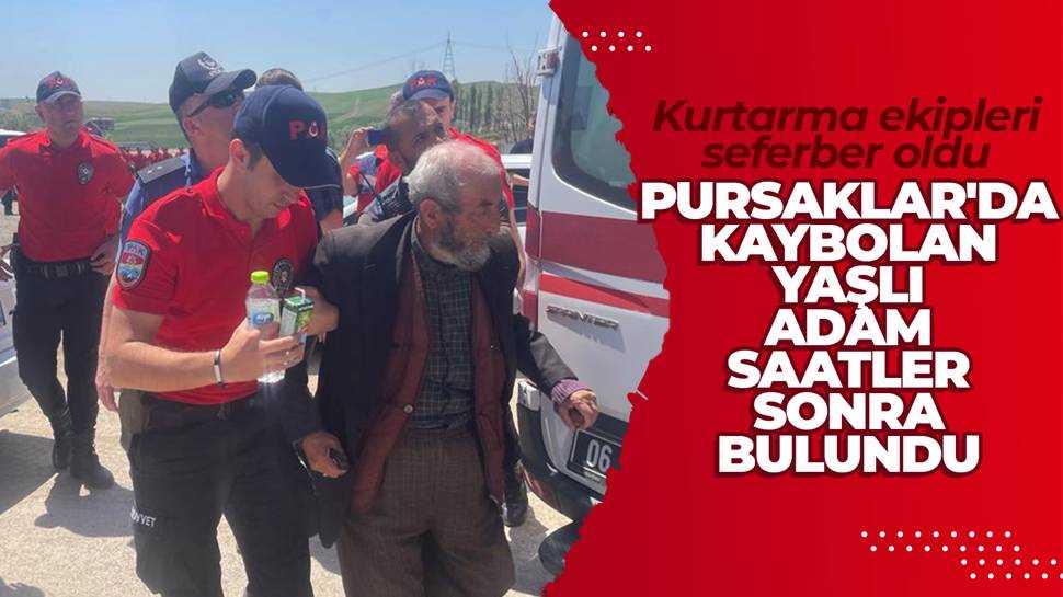 Pursaklar'da kaybolan Mustafa Akıncı kilometrelerce uzaklıkta bulundu