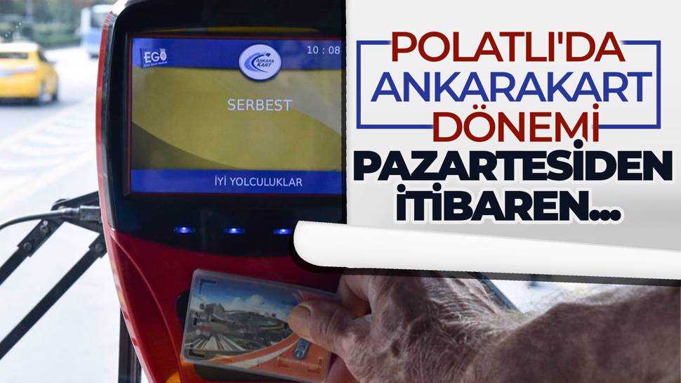 Polatlılar müjde! Ulaşımda yeni adım