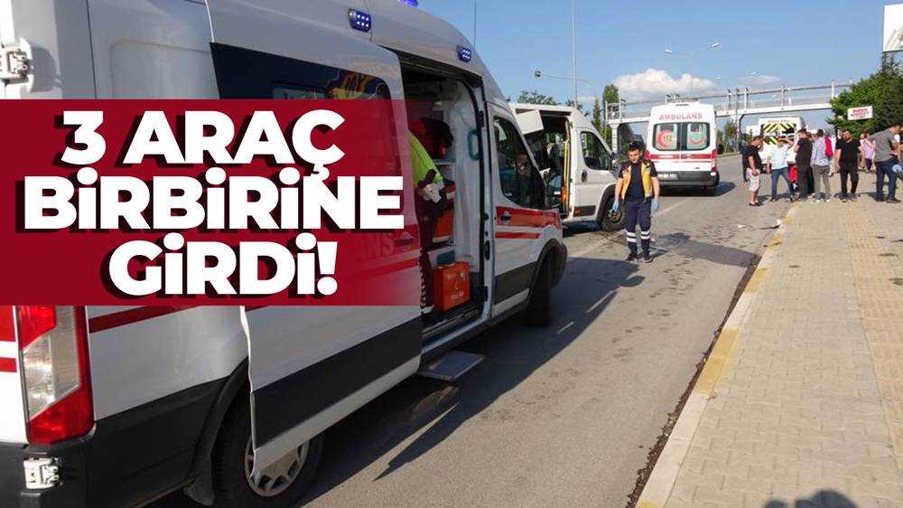 Tokat’ta feci zincirleme kaza: 6 yaralı