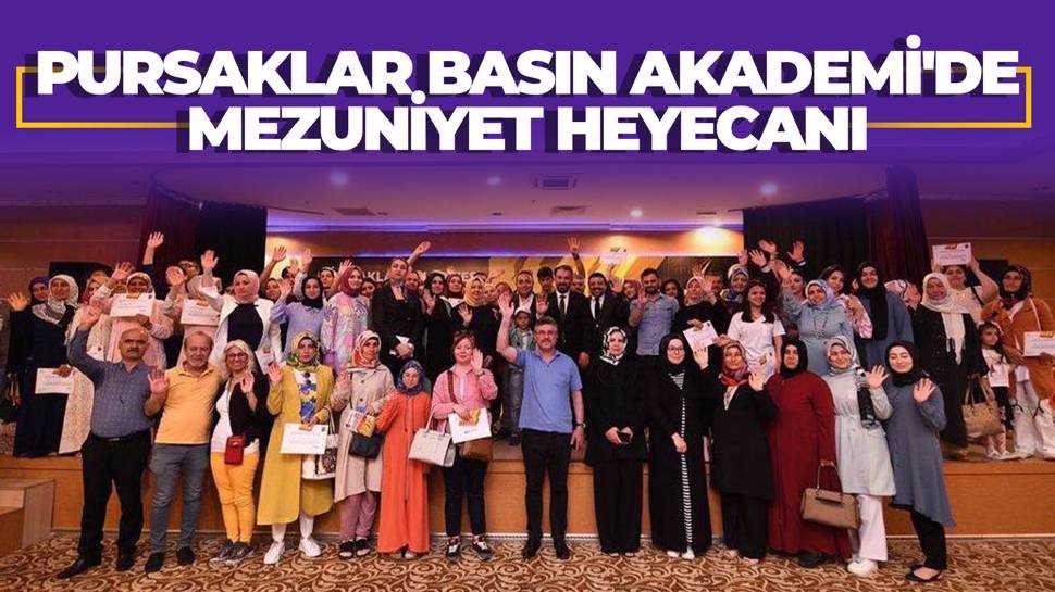 Pursaklar Basın Akademi'de ilk mezuniyet heyecanı