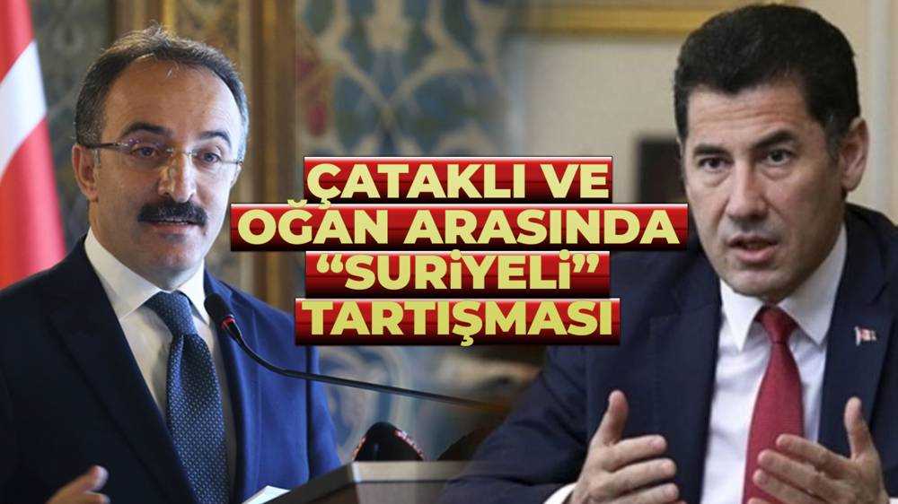 İsmail Çataklı ve Sinan Oğan arasında ''Suriyeli'' tartışması