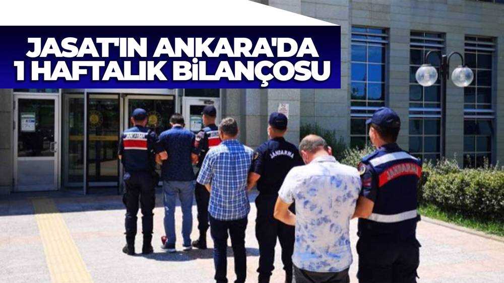 Başkentte son bir haftada 13 hırsızlık şüphelisi yakalandı