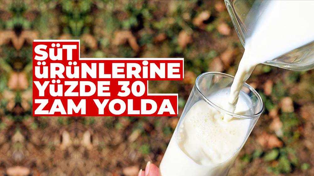 Süt ve süt ürünlerine zam yolda