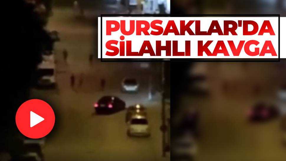 Ankara Pursaklar'da silahlı kavga